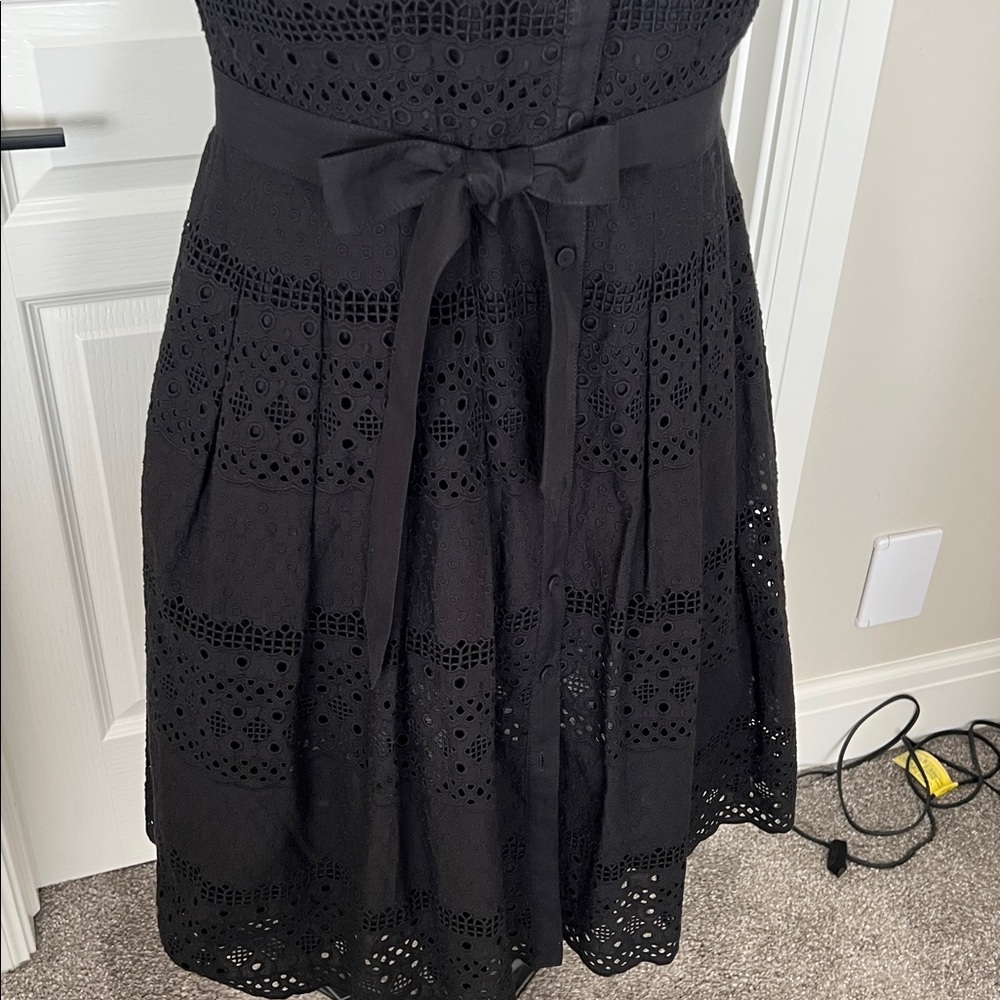 NWOT Talbots Eyelet Shirt Dress - Picture 3 of 9